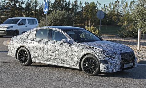 All New 2023 Mercedes E Class Makes Spy Debut Looks Sharp And Elegant