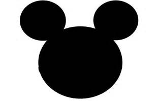 Mickey Mouse Ears Silhouette Clipart Free Download On Clipartmag