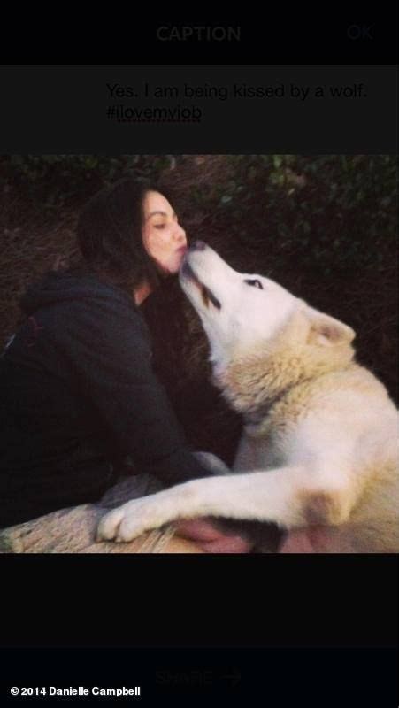 Danielle Campbell Kissed By A Wolf Danielle Campbell Lamb The