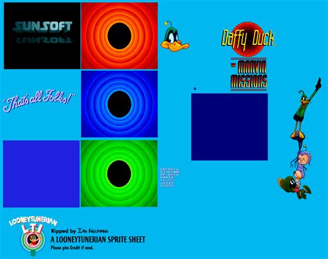 Snes Daffy Duck The Marvin Missions Intros Title And Ending The