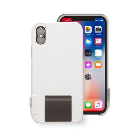 Snap Iphone Camera Case White Iphone X Bitplay Touch Of Modern