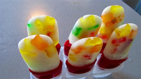 Frozen Gummy Bear Popsicles Pinstorus