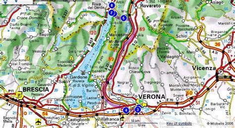 Map Of Garda Lake Photos Diagrams And Topos Summitpost
