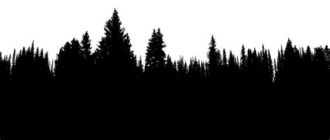 Tree Line Silhouette Clipart Vector 10 Free Cliparts Download Images