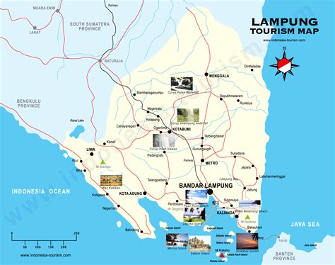 Peta Provinsi Lampung Png