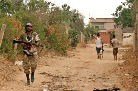 Libyan Army Strikes Haftar Militias Military Vehicles In Southern