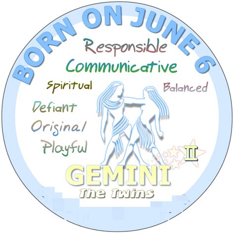 The third sign of the zodiac, gemini, begins on may 22 and ends on june 21. June Birth Sign Zodiac - Oppidan Library