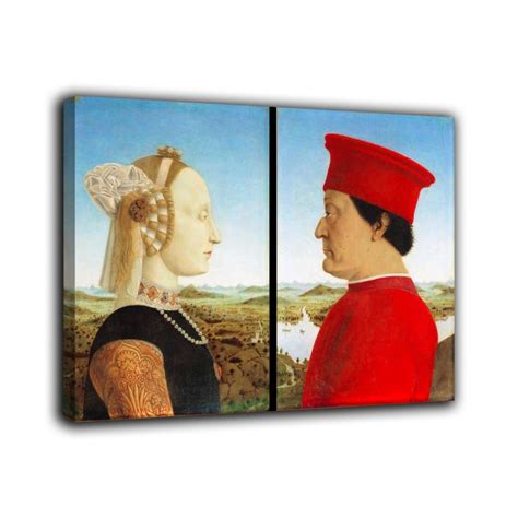 Rahmen Doppel Porträt Der Herzöge Von Urbino Von Piero Della Francesca