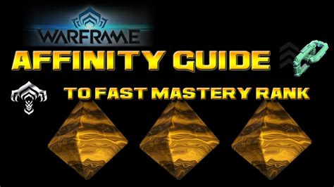 Warframe Ultimate Affinity Mastery Rank Farm Guide Youtube