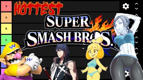 Hottest Smash Characters Tier List Youtube