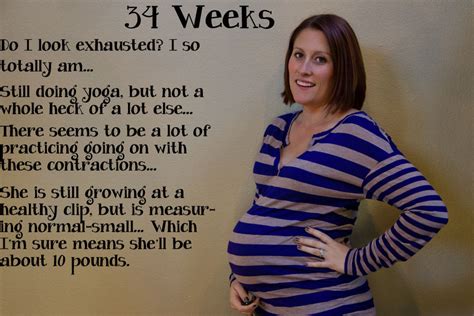 34 Weeks Pregnant Its Fitting