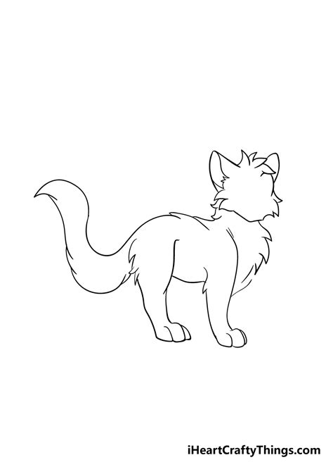 Warrior Cats Drawing How To Draw Warrior Cats Step By Step