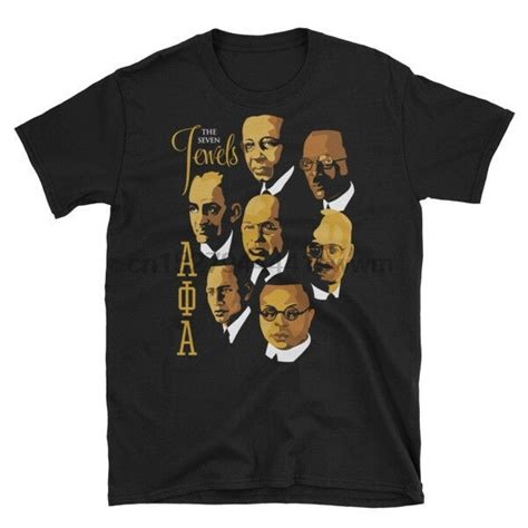 Alpha Phi Alpha Shirt New 7 Jewels T Shirt Black Sizes S 5x In T Shirts From Men S Clothing On