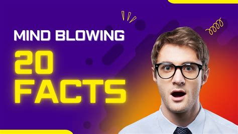20 Mind Boggling Facts You Never Knew Youtube