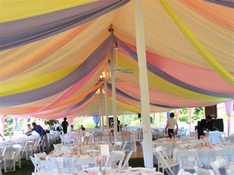 8 Ways To Decorate Your Wedding Tent Ceiling Ocean Atlantic Rentals