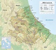 Mappa dell’Abruzzo: cartina interattiva e download mappe in pdf ...
