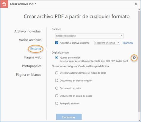 Escanear Documentos A Pdf Adobe Acrobat