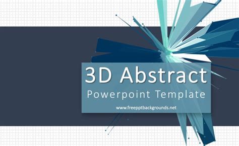 3d Graphics Powerpoint Templates Free Ppt Backgrounds And Templates