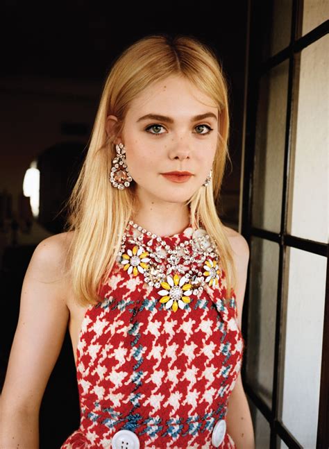 5 things you didn t know about elle fanning vogue