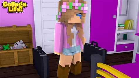 little kelly gets kicked out of college w little carly minecraft roleplay youtube