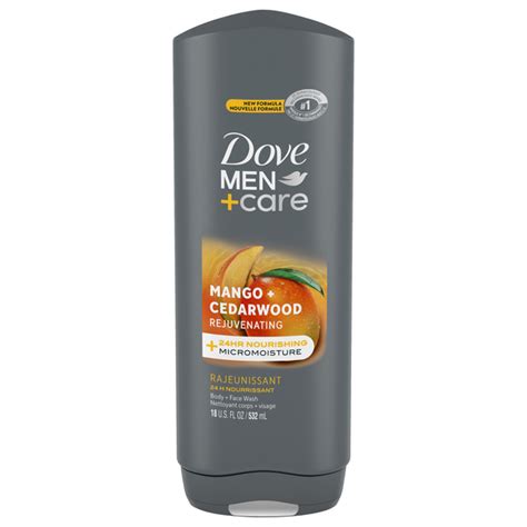 Save On Dove Men Care Body And Face Wash Mango And Cedarwood Order Online