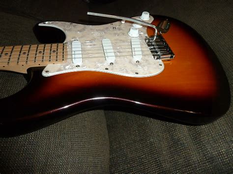 Fender American Strat Plus Deluxe 1993 Sunburst Reverb
