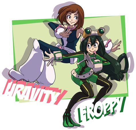 Uravity And Froppy Uraraka And Tsuyu By Kohane Chan On Deviantart