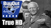 General George S. Patton with 10th Armored Div. | HD Stock Footage ...