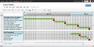 4 Project Timeline Excel Templates - Excel xlts