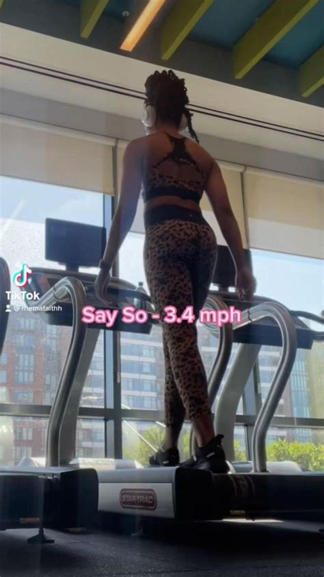 Doja Cat Treadmill Workout This Is A Very Realistic Version And A