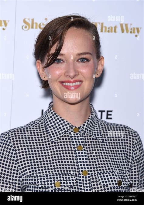 Jess Weixler Attends The She S Funny That Way Los Angeles Premiere Held At The Harmony Gold