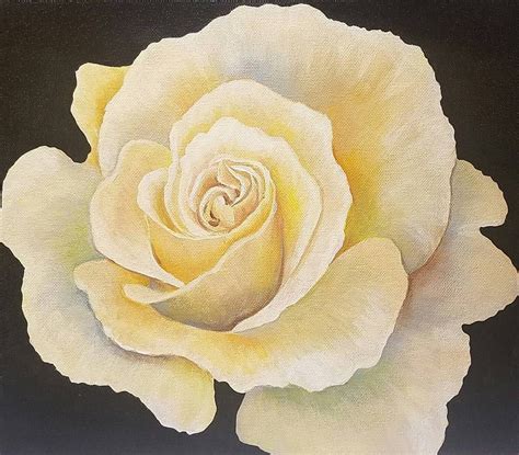 How To Paint A Rose Acrylic Painting Tutorial On Youtube By Angela