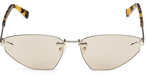 Karen Walker Heartache 60mm Cat Eye Sunglasses In Natural Lyst Uk