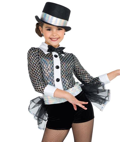 Tween Tuxedo Jazz Dance Costume A Wish Come True® In 2021 Dance