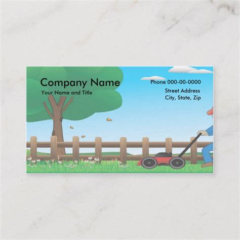 Great choices to start with are business cards and flyers like paul suggested. Lawncare Business Card in 2020 | Lawn care business cards ...