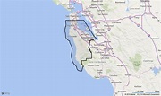 San Mateo County Map My Blog Best Of California - Touran - San Mateo ...