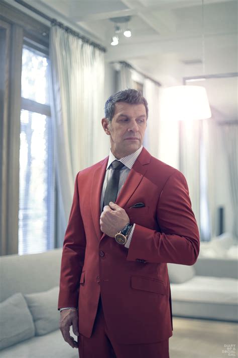 I thought he was some random usher at first. CANADIENS GM MARC BERGEVIN ON HOCKEY AND STYLE | Diary of ...