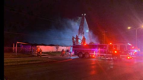 2 Alarm Fire Severely Damages Church School In Pleasant Grove Fire