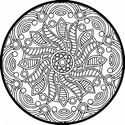 Free Printable Adult Coloring Pages Abstract Download Free Printable