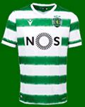 A nova «pele» dos leões será, como sempre, pintada de verde e branca, com as riscas horizontais. verde branco - Sporting Clube de Portugal - camisolas