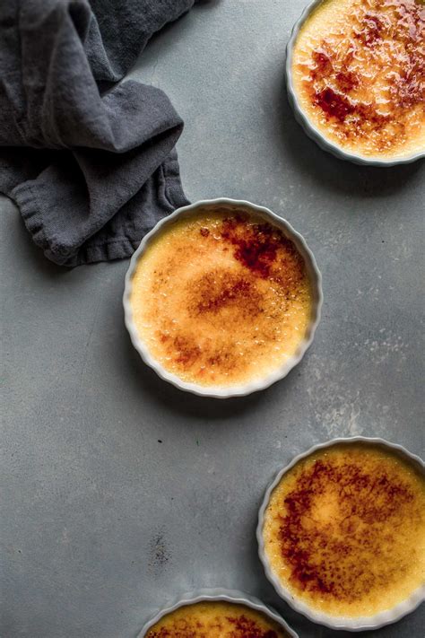 Crème brûlée is a classic french dessert. Classic Creme Brulee | Platings + Pairings