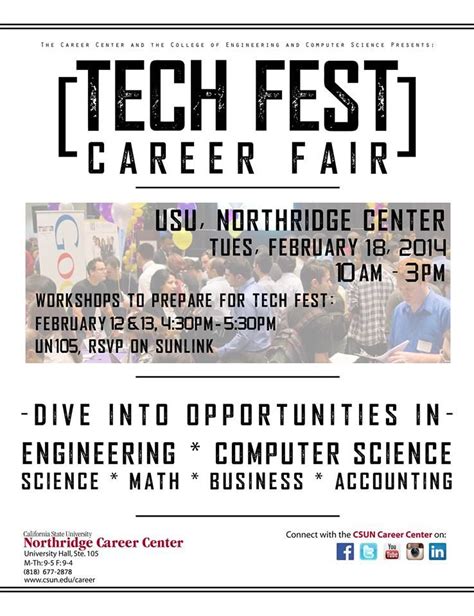 Education degrees, courses structure, learning courses. Get ready for Tech Fest #CSUN! | Higher education ...