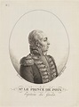 Philippe Louis Marc Antoine de Noailles, Prince de Poix Portrait Print ...