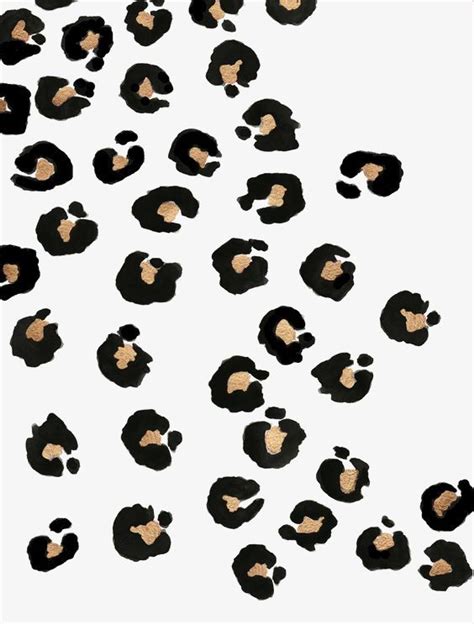 Leopard Print Leopard Clipart Hand Painted Leopard Print Leopard