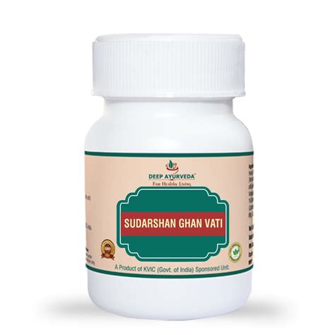 Deep Ayurveda Sudarshan Ghanvati 40 Tabs Beneficial In Improving Immunity Stress And