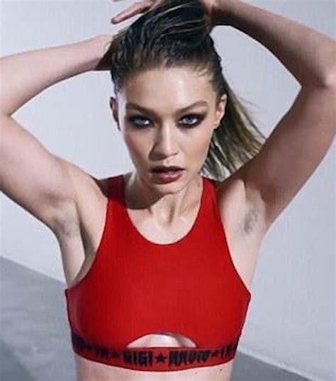 Gigi Hadid Shows Off Athleticism And Armpit Hair In ‘love Advent Calendar