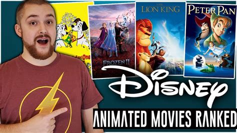 All 58 Disney Animated Movies Ranked Youtube