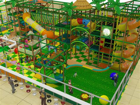 4 Level Jungle Themed Indoor Playground Indoor Playgrounds International