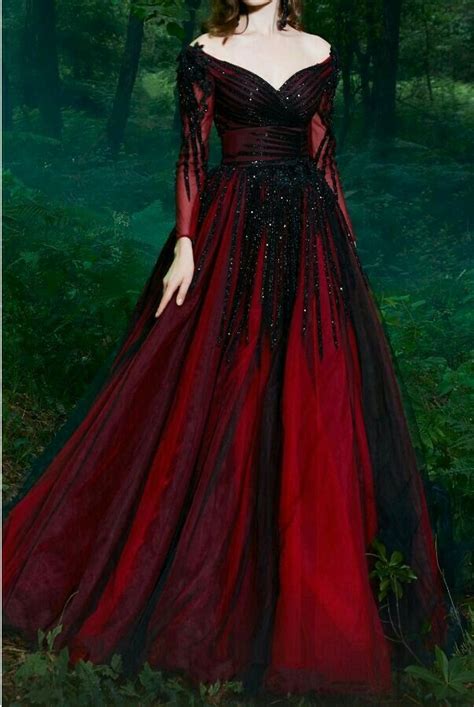 Pin By Nimra On Things To Wear Dark Red Dresses Dresses Off