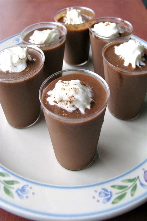 Chocolate Eggnog Pudding Shots Rants From My Crazy Kitchen